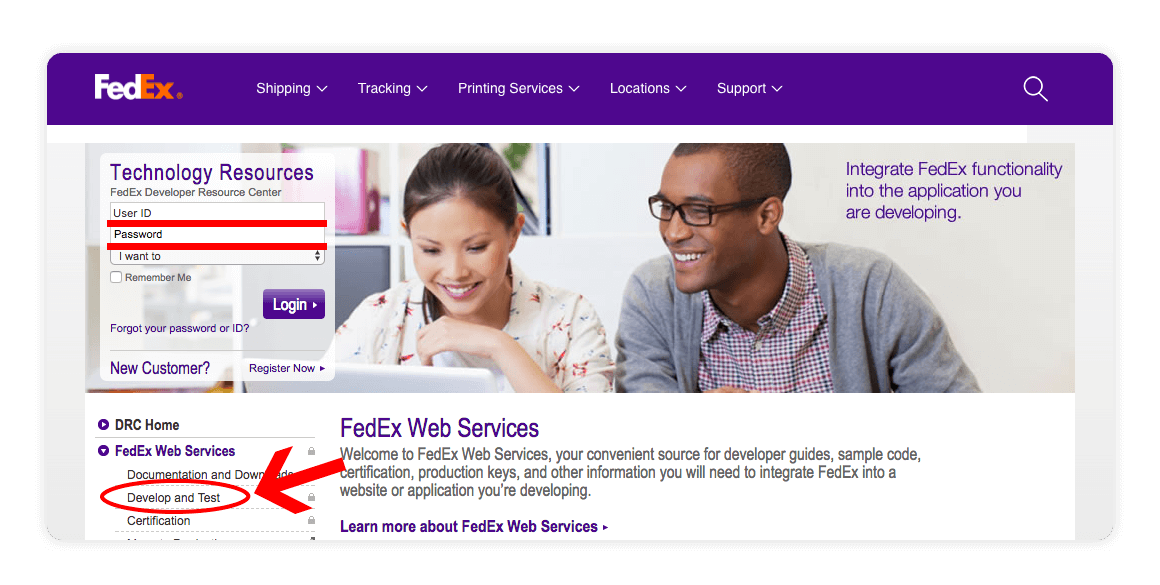 Fedex Web Services Develop and Test - multiorders integrations guide