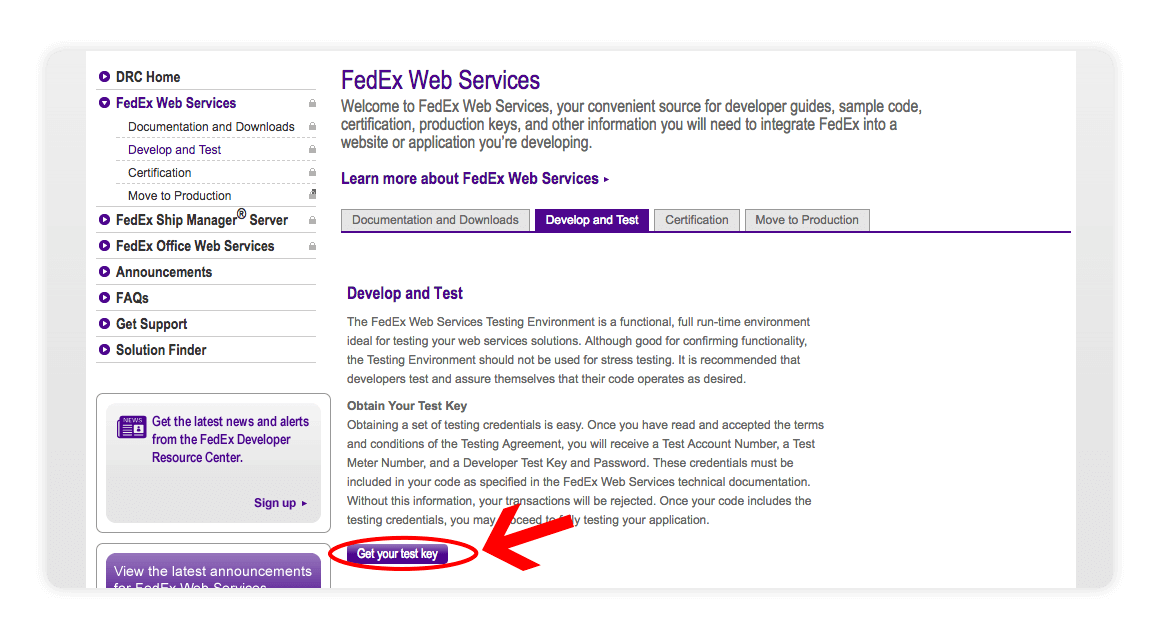 Fedex Web Services - multiorders integrations guide