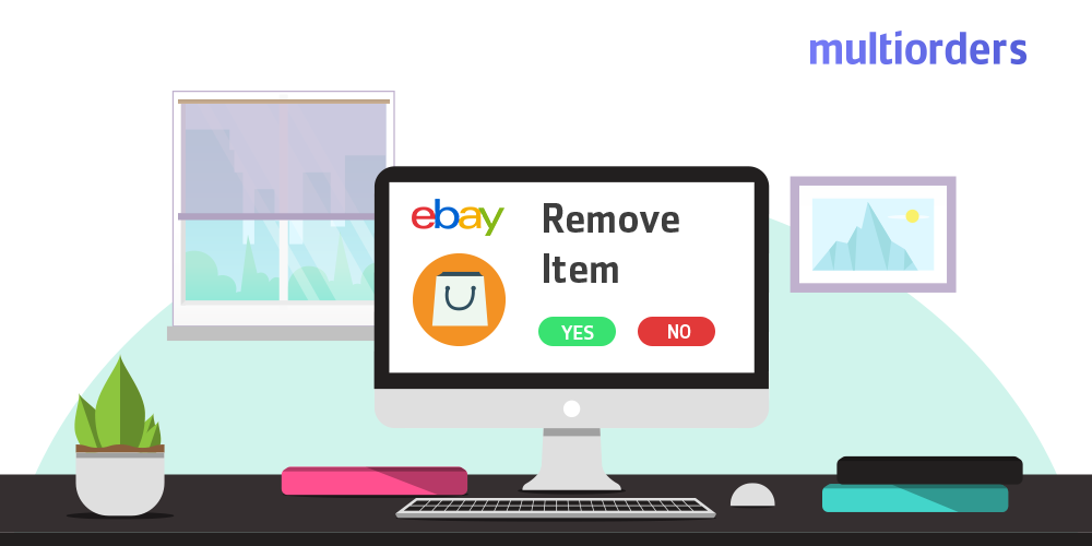 How To Remove An Item From eBay Multiorders