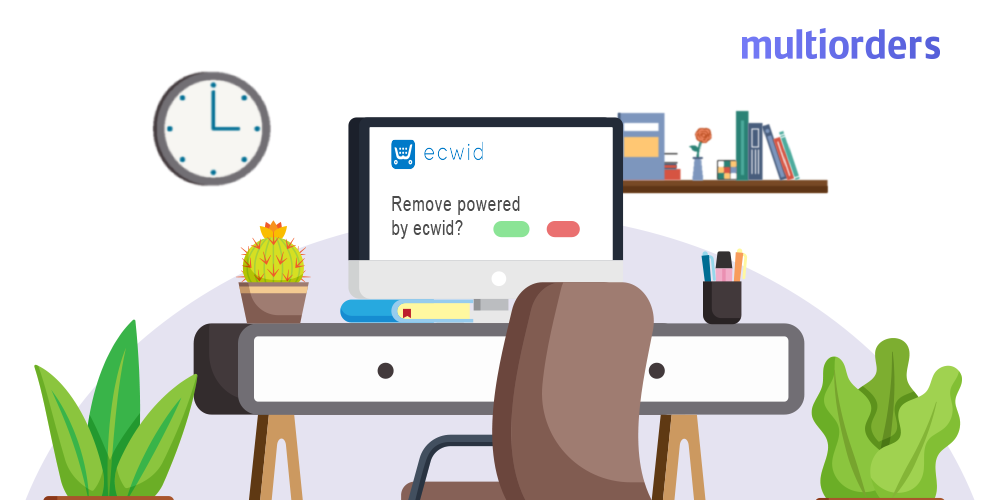 How To Remove Powered By Ecwid Multiorders