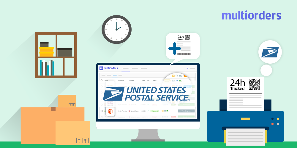 GUIDE How To Create USPS Shipping Label? Multiorders